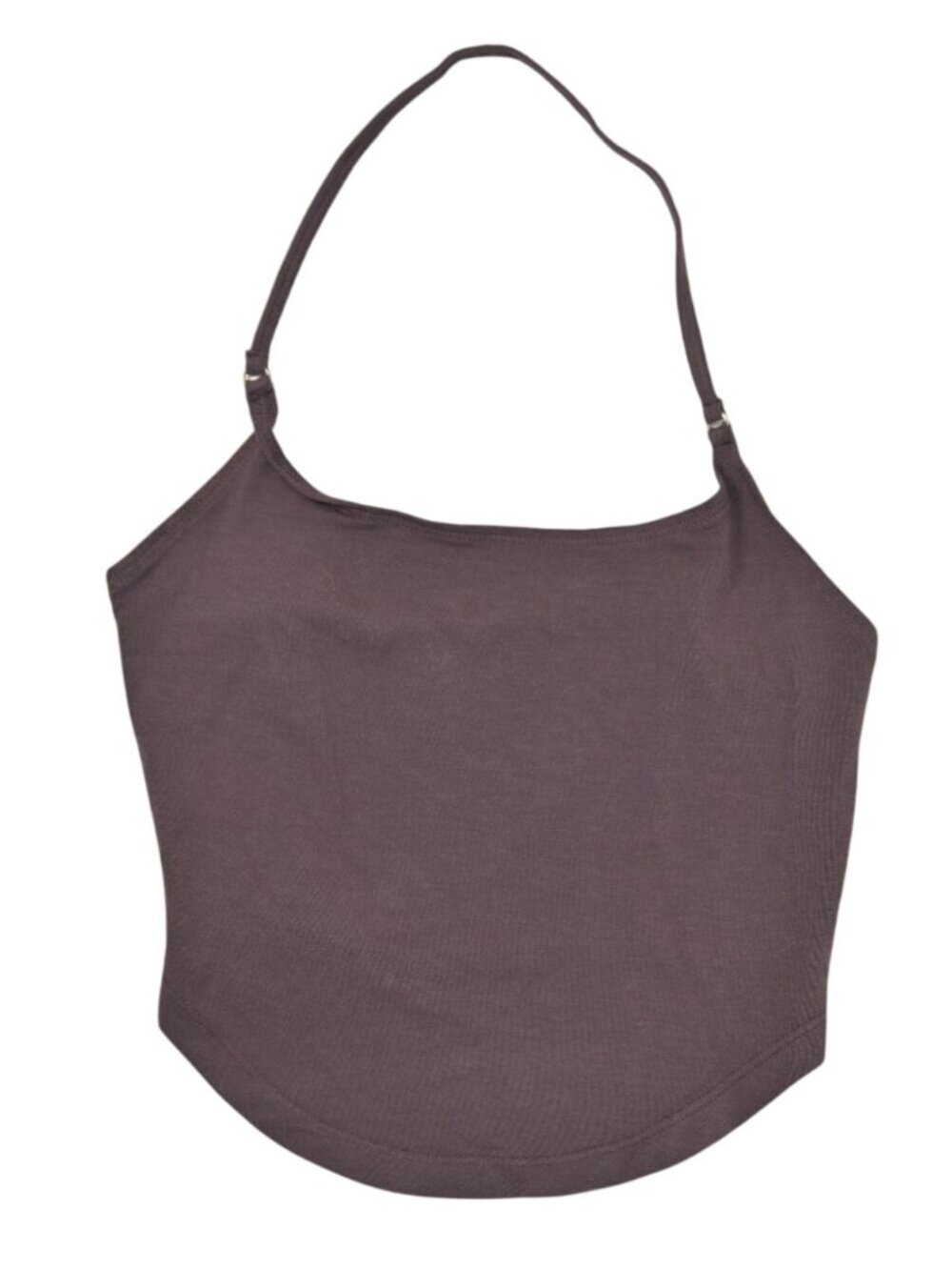 CSB Open Back Halter Top in Espresso